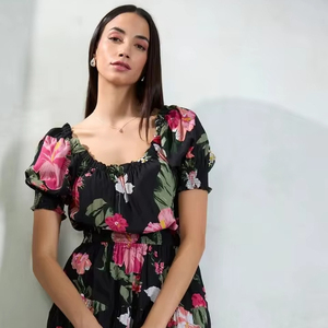 ชุดเดรสสั้นทำจากผ้าฝ้ายเนื้อบางสไตล์โรแมนติกระบายอากาศได้ดีฤดูร้อนงานแต่งงานชุดฮันนีมูนหวานของขวัญสำหรับเด็กผู้หญิง - Product Image 1