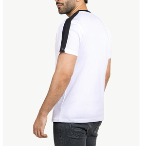 เสื้อยืดกีฬาผ้าฝ้ายระบายอากาศได้ดีมีขนาดตามสั่งสำหรับผู้ชาย - Product Image 5