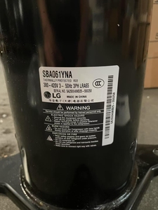 Approvisionnement original pour compresseur de climatisation <span class=keywords><strong>LG</strong></span> SBA061YNA R22, <span class=keywords><strong>prix</strong></span> d'usine, pièces d'échange de chaleur pour réfrigération, réfrigérateurs - Product Image 2