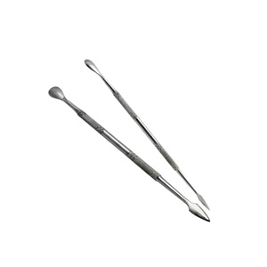 Espátula Dental eléctrica de doble extremo barata superventas, instrumentos de acero inoxidable para mezcla de cera, tallado, duradera, de alta calidad - Product Image 1