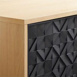 Elegante Mueble para TV de Madera Tallada, Estilo Rústico, Hecho a Mano, Duradero, para Sala de Estar, Dormitorio, Pasillo, Entrada, Lavandería - Product Image 3