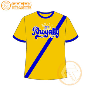 Vente en gros de t-shirt Sigma Gamma Rho pour femmes vêtements de sororité jersey de coton t-shirt respirant de haute qualité vêtements grecs pour femmes - Product Image 4