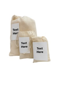 Haute qualité 100% coton Tyvek pochette sac écologique cordon durable réutilisable Premium marque couleur naturelle étiquette sac - Product Image 5