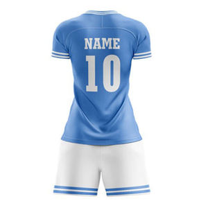 Ensembles de Football Personnalisés Maillot de Football Uniformes de Football Maillot de Football à Séchage Rapide Bleu Jaune Ensemble Sublimé Angleterre Maillot de Football - Product Image 3