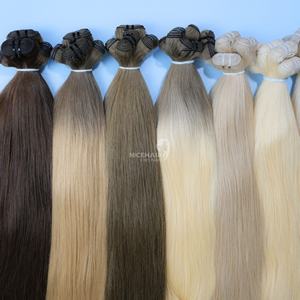 Las mejores extensiones de cabello humano sin procesar de ondas dobles súper alineadas con cutícula virgen 100% de los mejores proveedores de Vietnam - Product Image 3