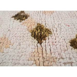 พรมขนสัตว์ถักมือสีเบจและสีน้ำตาลลายเรขาคณิตสำหรับห้องนั่งเล่นและรถยนต์ ขนาด 9x12 รุ่น Pae-4547 - Product Image 3