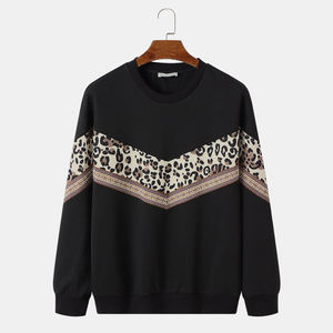 Sweat-shirt à col rond en molleton 100% coton, lourd, personnalisé, pour homme, broderie, streetwear, décontracté, hiver, vente chaude - Product Image 1