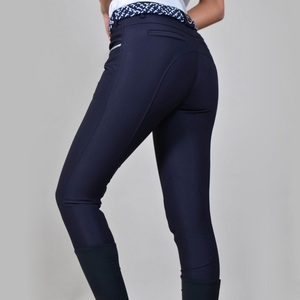 New Arrival Equestrian Breeches Technical Suede Knee Patch <b>Jodhpurs</b> Pants Custom Women's Horse Riding Clothing Manufacturing - Product Image 3