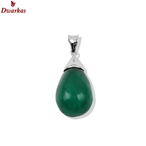 สร้อยคอแฟชั่นคุณภาพสูง925เงินสเตอร์ลิงสร้อยอัญมณีโอนิกซ์สีเขียวธรรมชาติสำหรับผู้หญิง - Product Image 1