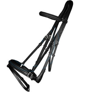 Nouvel équipement d'équitation réglable bride à cheval en cuir de vachette collier de tête équipement de collier de tête accessoires équestres - Product Image 5