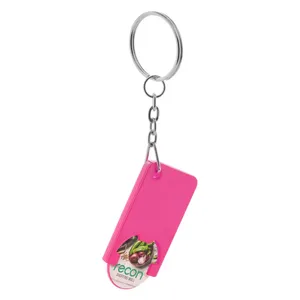 Portachiavi Personalizzato in Plastica Beka con Token, Gadget Personalizzabili - Product Image 2