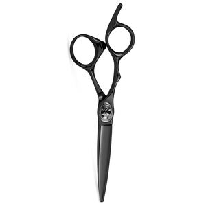 Tijeras de corte de pelo de peluquero de acero inoxidable con revestimiento de Color negro Tijeras de corte de pelo de peluquero de acero alemán VG10 - Product Image 5