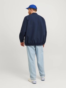 Chaqueta de bombardero de hombre de alta calidad ajustada gran oferta de diseño personalizado ropa de calle chaqueta de bombardero de hombre Lisa informal para hombre - Product Image 2