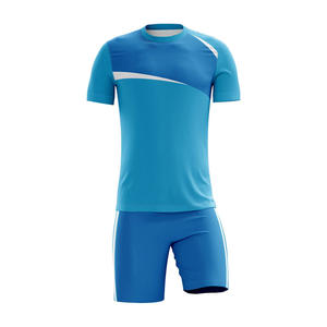 High Quality Customizable Soccer Wear Sublimated Jersey & Shorts with Your Own Design High Visibility Logo Uniform - Product Image 3