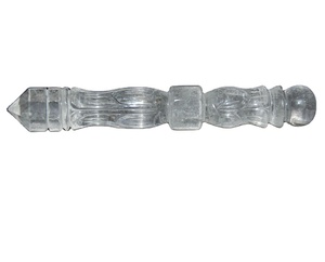 ขายส่งธรรมชาติขัดคริสตัลควอตซ์แกะสลักไม้กายสิทธิ์ - Product Image 1