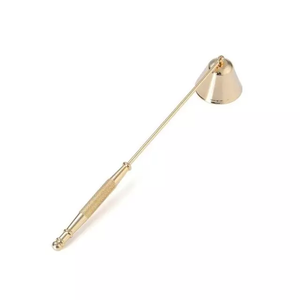 Diffuseur de bougie en aluminium fini laiton, aspect attrayant, design décoratif à la mode - Product Image 2