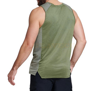 Camiseta sin mangas de talla grande para hombre, ropa deportiva informal cómoda, gran oferta, último estilo transpirable con MOQ bajo - Product Image 4