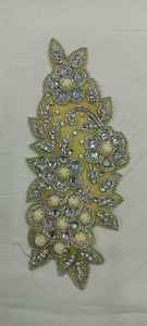 Parches de varios colores con bordado de lentejuelas con cuentas hechas a mano para ropa de mujer tela uso decorativo Rana Export - Product Image 3