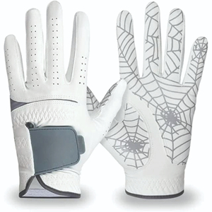 Gants de golf en cuir véritable Cabretta Gants de golf et accessoires en peau de mouton souple et respirant pour hommes par Scoop & Score - Product Image 1