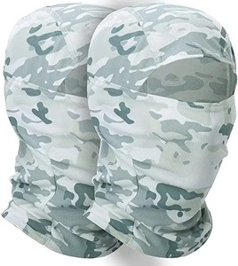 Capucha pasamontañas de alta elasticidad para deportes al aire libre hecha de tela de poliéster de secado rápido con opciones de color personalizadas - Product Image 6