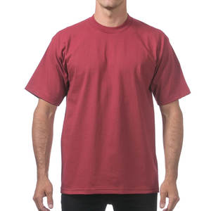 Hip Hop prix de gros grande taille entraînement hommes t-shirts coton lourd t-shirt solide à manches courtes t-shirt S-5XL taille t-shirt - Product Image 3