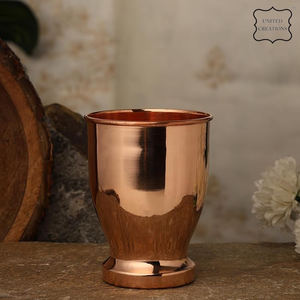 Meilleure vente 550ml gobelet en cuivre fabriqué à la main tasse à eau en céramique unie pour la rentrée des classes - Product Image 6