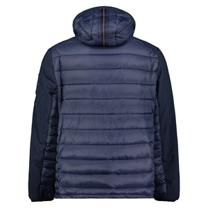 Elegante chaqueta acolchada con capucha y cremallera para hombre, prendas de vestir exteriores acolchadas exclusivas, chaqueta especial de invierno cálida ligera con logotipo personalizado - Product Image 6