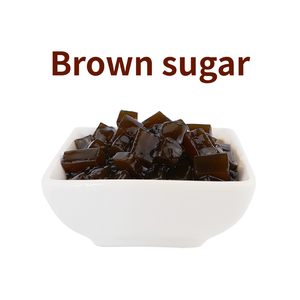 Gelatina de Konjac de Azúcar Moreno de Alta Calidad, Fácil de Digestión (en Cubitos) con Jarabe para Té con Leche y Postres - Product Image 2