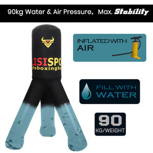 <span class=keywords><strong>Sac</strong></span> <span class=keywords><strong>de</strong></span> <span class=keywords><strong>frappe</strong></span> AquaAir Triple Strike rempli d'eau, équipement d'entraînement lourd autoportant, utilisation en extérieur et en intérieur - Product Image 3