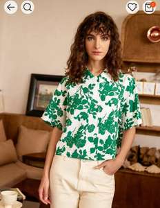 Chemises en mousseline personnalisées pour dames Chemisier en polyester graphique à impression pour femmes Chemisiers et chemises pour femmes de grande taille - Product Image 5