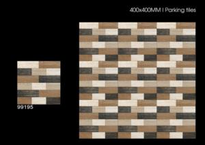 Baldosas de Cerámica para Exteriores con Acabado Mate, 40X40CM 400X400MM 16X16 Pulgadas, para Pisos de Estacionamiento, Jardín y Entradas de Vehículos - Product Image 2