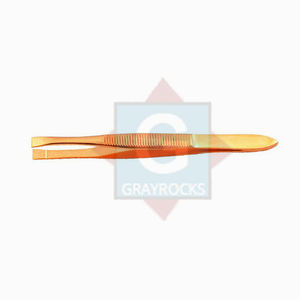 Pinzas para cejas de acero inoxidable de alta calidad, diseño ergonómico con punta inclinada para dar forma a las cejas - Product Image 3