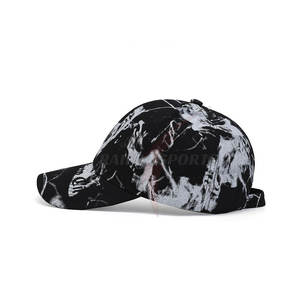 Chapeaux de baseball sportifs à 6 panneaux pour hommes de haute qualité, durables, respirants, imperméables, en tissu, design personnalisé, à motif de lettres, bas quantité minimale de commande - Product Image 3