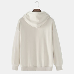 Sweat à capuche à impression personnalisée avec logo épais et surdimensionné Fabricant de sweats à capuche à impression bouffante vintage pour hommes 100% Sweatshirts à capuche en coton - Product Image 1