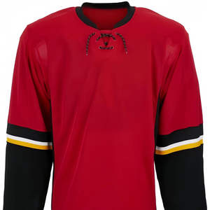 2024 ensemble d'uniformes de maillot de Hockey sur glace personnalisés de haute qualité pour adultes maillots de Hockey d'entraînement pour hommes avec technique de Sublimation - Product Image 1