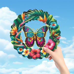 Chuông gió chim ruồi bằng thép không gỉ 10 inch, xoay 360 độ, trang trí sân vườn, hình chim bằng kim loại, đồ trang trí sân sau, nhà cửa - Product Image 4