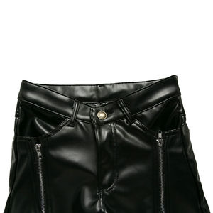 <b>Men's</b> Genuine Cowhide <b>Leather</b> Pant Cargo Quilted Panel Breeches <b>Trousers</b> Pure <b>Leather</b> Pant <b>for</b> <b>Men</b> - Product Image 5