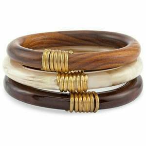 Brazalete de cuerno moderno BOOST, fabricante hecho a mano, brazalete de cuerno Natural para fiesta de boda, mujer, niña, uso de brazalete de cuerno altamente - Product Image 2