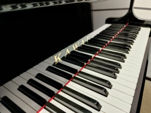 Piano Vertical KAWAI US65 Japonés, Piano Profesional de 132 cm, Piano de Gran Tamaño, Excelente Calidad de Sonido - Product Image 2
