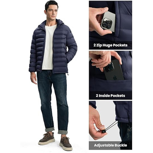 2025 Cálido impermeable ligero aislado invierno ropa de calle de moda a granel proveedor al por mayor - Product Image 3