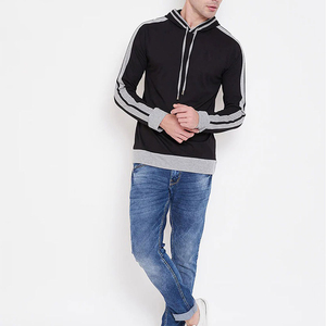 เสื้อฮู้ดสีพื้นสำหรับผู้ชายเสื้อฮู้ดฟิตเนสสีล้วนแบบปรับแต่งได้2025 - Product Image 5