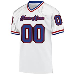 ชุดเสื้อฟุตบอลอเมริกันแขนครึ่งแขนผ้าโพลีเอสเตอร์ระบายอากาศได้ดี100% - Product Image 4