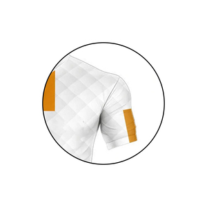 Uniforme de football drapeau à manches courtes personnalisé de haute qualité maillots de football américain en sergé avec impression par sublimation - Product Image 4