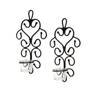 Bougie murale en fer métallique de qualité exclusive au design élégant pour la maison Noël Anniversaire Décor Hôtel Éclairage Thé - Product Image 3