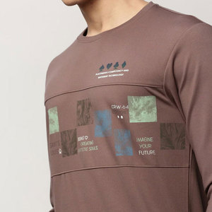 เสื้อสเวตเชิ้ตผู้ชายคุณภาพสูง ราคาโรงงาน บริการ OEM รับสกรีนโลโก้ สีพื้นเรียบ - Product Image 5