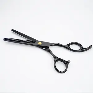 Kit de tijeras de adelgazamiento de peluquero de la mejor calidad, hermosos kits de peluquero con revestimiento de Color, tijeras de peluquero con peine con Pin, Kit de peluquería - Product Image 4