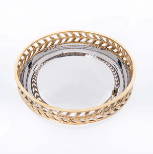 Noix en acier inoxydable Fruits secs Bol de service Personnalisé Excellente qualité Bol de noix en acier fait main - Product Image 1