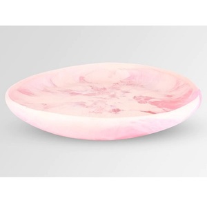 Bandeja para servir el desayuno de resina para inauguración de la casa, precio asequible, tazón de resina de remolino blanco, vajilla, juego de vajilla, platos de Pasta de frutas - Product Image 6