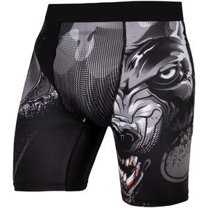 Venta al por mayor por encargo de alta calidad de Venta caliente gimnasio correr activo lleva color sólido hombres pantalones cortos deportivos - Product Image 6