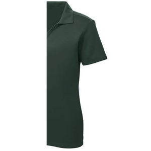 Tissu en coton tricoté 100 % respirant et écologique, 200g/240g, style anglais, manches courtes, pour chemises femme, avec logo personnalisé en relief - Product Image 5